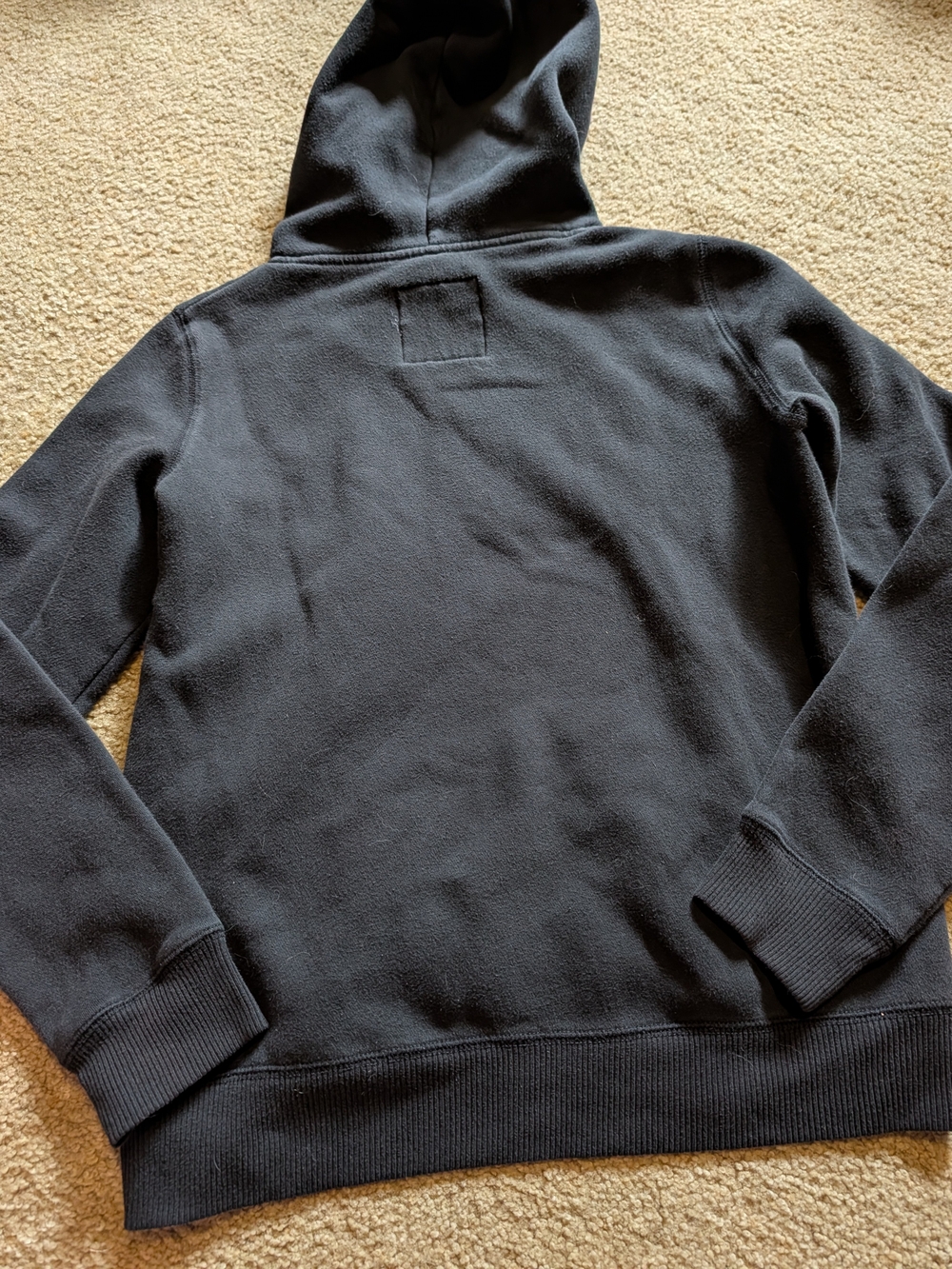 Hollister Black Logo Hooded Sweatshirt - Picture 3 of 3